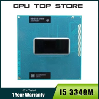 ซ็อกเก็ต cpu Intel Core i5 3340M Dual-Core i5-3340M 2.7GHz L3 3M Socket G2 rPGA988B SR0XA สําหรับแล็ปท็อป