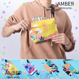 Amber กระเป๋าคาดเอว กันน้ํา ขนาดใหญ่ สามารถปรับได้ พร้อมสายคล้องเอว สําหรับว่ายน้ํา ดําน้ํา