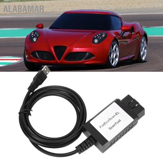 ALABAMAR รถยนต์ ECU Scan สายวินิจฉัย OBD2 แบบพกพาสำหรับ Alfa Romeo