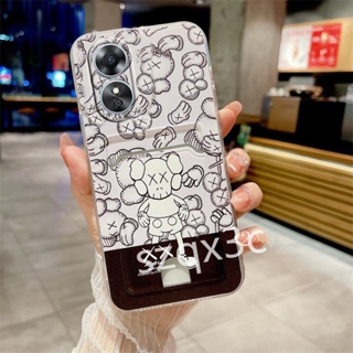 ขายดี เคสโทรศัพท์ซิลิโคน TPU แบบนิ่ม ป้องกันเลนส์กล้อง ลายการ์ตูนน่ารัก สําหรับ OPPO A78 A58 A77 A57 A77 A17 A17K 4G Reno 10 Pro+ 8T 8Z 8 Pro 5G