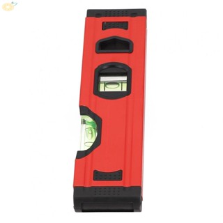 【VARSTR】Bubble Ruler Aluminum Bubble Gauge Measurement Tools Portable Spirit Level