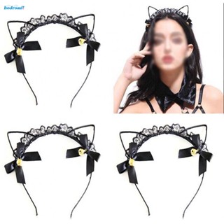 【HODRD】Sexy Openwork Headband Cat Ear Sex Headband Fashion Headwear Hair Accessories【Fashion】