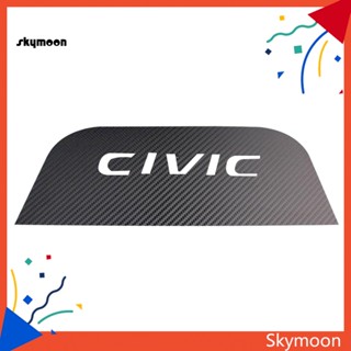 Skym* สติกเกอร์คาร์บอนไฟเบอร์ มีกาวในตัว สําหรับตกแต่งรถยนต์ Honda Civic