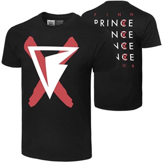 ขายดี เสื้อยืดคอกลม ผ้าฝ้าย พิมพ์ลาย WWE Finn Balor Prince NXT แฟชั่นสําหรับผู้ชาย 306716