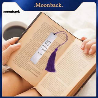 &lt;moonback&gt; ที่คั่นหนังสือเมทัลลิก ที่คั่นหนังสือ แบบโลหะ แวววาว หรูหรา สําหรับครัวเรือน สมุดไดอารี่