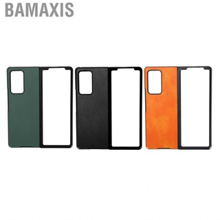 Bamaxis Mobile Phone Cover   Leather Case Dustproof Shockproof for Galaxy Z Fold 2