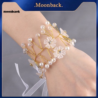 &lt;moonback&gt; ดอกไม้ประดิษฐ์ แฮนด์เมด หรูหรา สําหรับตกแต่งงานแต่งงาน งานหมั้น