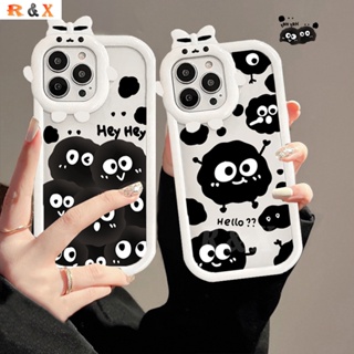 เคสโทรศัพท์มือถือแบบใส ลายการ์ตูนมอนสเตอร์ 3D สําหรับ Samsung A14 A13 A04 A04S A03s A23 A32 A03 A12 A53 A51 A52 A22 A30s A52s A31 A02s A21s A11 A71 A53 A50