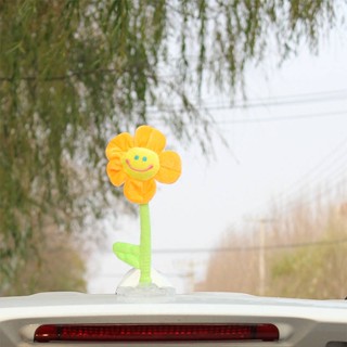 Car Roof Decoration Doll Swing SUNFLOWER Selling Cute Personality Small Flower Antenna Decoration Ornaments y8iz