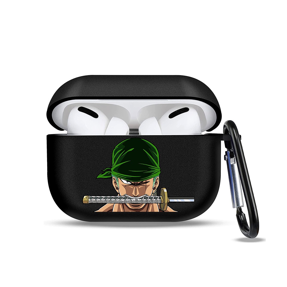 เคสหูฟังบลูทูธ TPU ลายการ์ตูนวันพีช สําหรับ Apple AirPods Pro AirPods 3 2 1