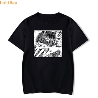 เสื้อยืดคอกลม แขนสั้น ลายการ์ตูนอนิเมะ Tomie Junji Ito สไตล์วินเทจ สําหรับผู้ชาย