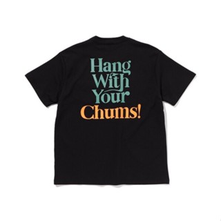 Chums Chatoris เสื้อยืดแขนสั้น ผ้าฝ้าย พิมพ์ลาย แฟชั่นสําหรับผู้ชาย และผู้หญิง