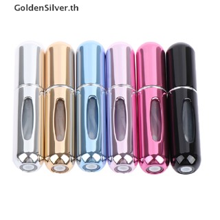 Goldensilver ขวดรีฟิล ขนาด 5 มล. พร้อมขวดน้ําหอม แบบพกพา TH