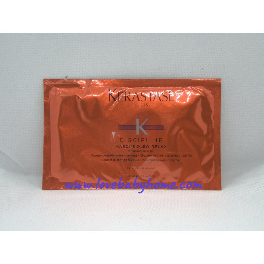 Kerastase Discipline Oleo Relax Masque 15ml เคเรสตาส ดิสซิปพลินท์ มาส์ก โอลีโอ-รีแลกซ์ 15มล.
