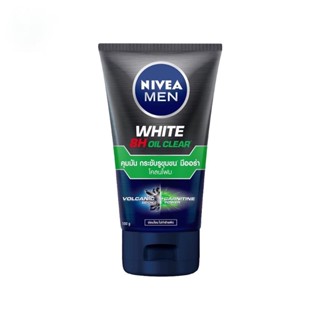 Nivea นีเวีย เมน ไวท์ แอคเน่ มัดโฟม 100 กรัม