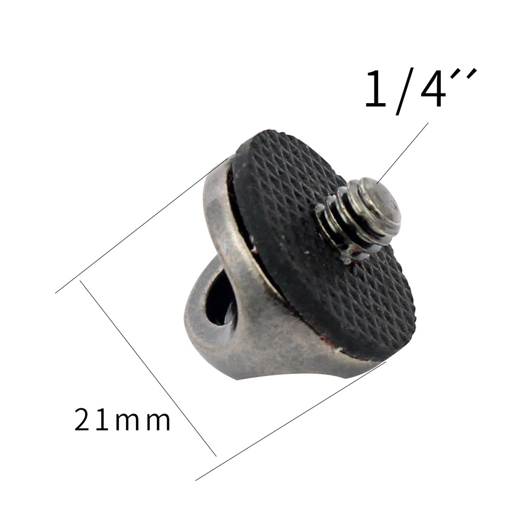 Feichao อะแดปเตอร์สกรูกล้อง 1/4-20 นิ้ว 3/8 นิ้ว 1/4 นิ้ว D Ring สําหรับสายคล้องไหล่ คอ DSLR ถ่ายภาพสตูดิโอ
