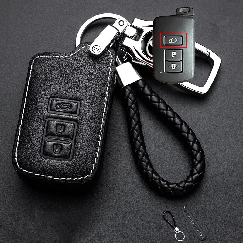 เคสกุญแจรีโมทรถยนต์ แบบหนัง สําหรับ Toyota Altis Camry Harrier