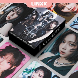 Linxx โปสการ์ด อัลบั้มรูปศิลปินเกาหลี Aespa Hyper Line 55 ชิ้น