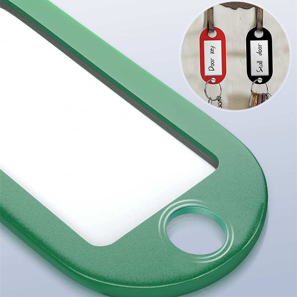 10 ชิ้น / เซต หลากสี ป้าย พวงกุญแจ สัมภาระ กระเป๋าเดินทาง ชื่อ Token พวงกุญแจ ตัวเลข โรงแรม การจําแนก การ์ด แยก พวงกุญแจ อุปกรณ์เสริม - รูปที่ 5