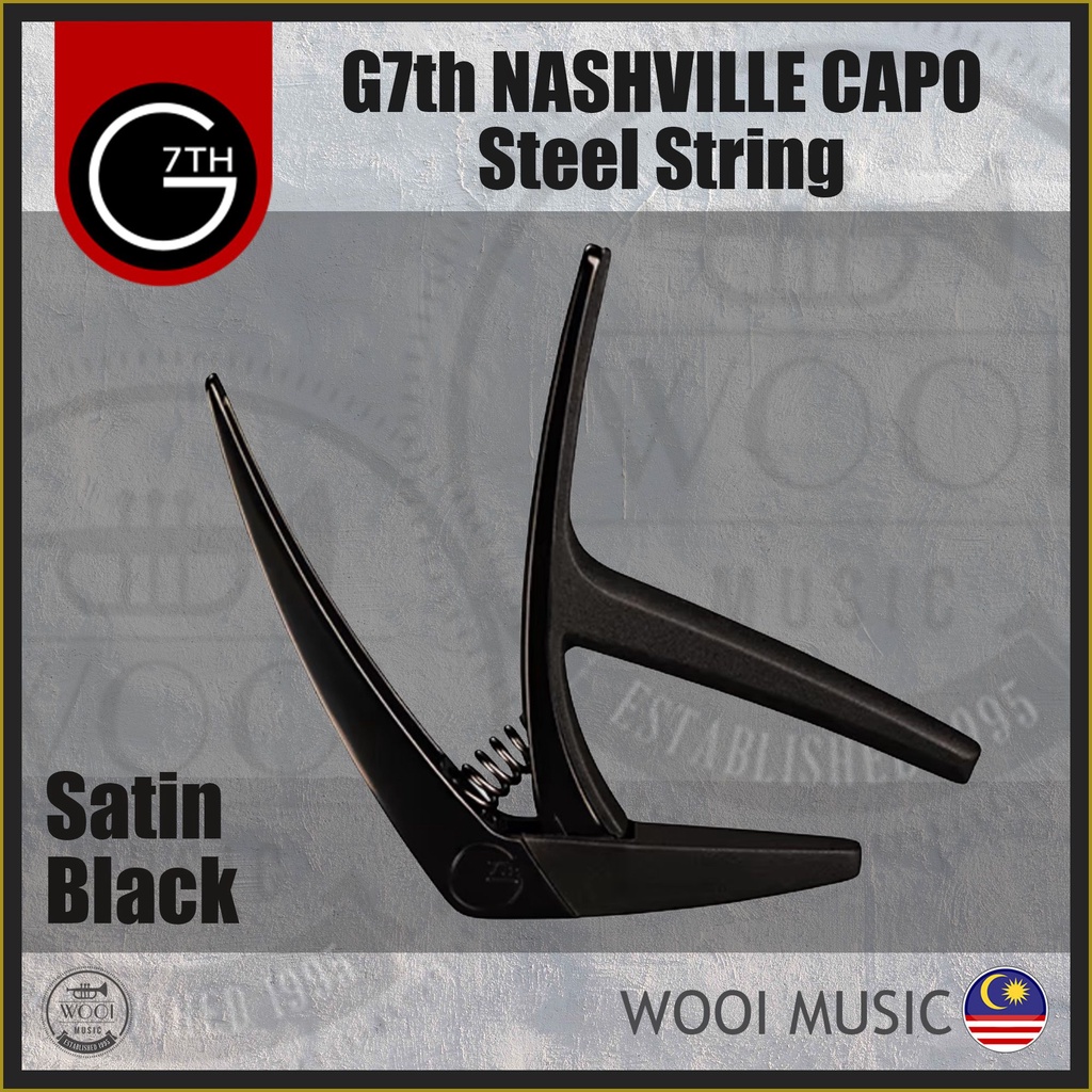 G7th Nashville Guitar Capo - Satin Black