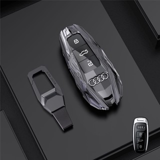 ใหม่ เคสรีโมตกุญแจรถยนต์ โลหะผสมสังกะสี สําหรับ Audi A6 A7 A8 E-tron Q5 Q7 Q8 C8 D5