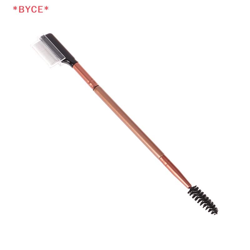 Byce> หวีโลหะสองด้าน แปรงขนตา คิ้ว เครื่องสําอาง แต่งหน้า ต่อขนตา ใหม่ - รูปที่ 5