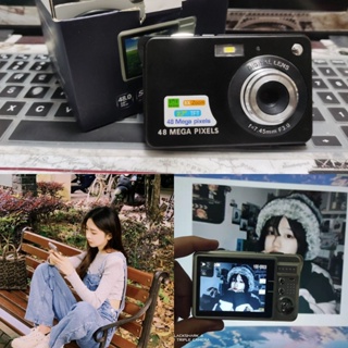 กล้องดิจิตอล CCD4K Retro กล้องมินิวิทยาเขต HD พิกเซลสูงขนาดเล็กเครื่องรูดบัตรนักเรียนระดับเริ่มต้น