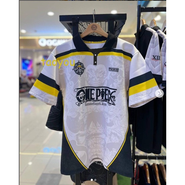 เสื้อโปโลแขนสั้น พิมพ์ลายการ์ตูนอนิเมะ JERSEY Collar JUJUTSU KAISEN สไตล์เรโทร สําหรับผู้หญิง 2023