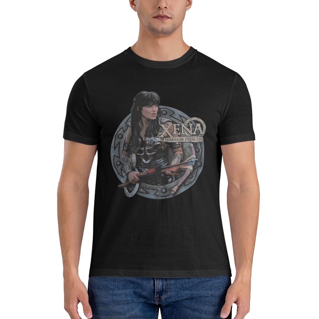 Xena The Warrior Princess Lucy Lawless Graphics Cotton Print Tshirt