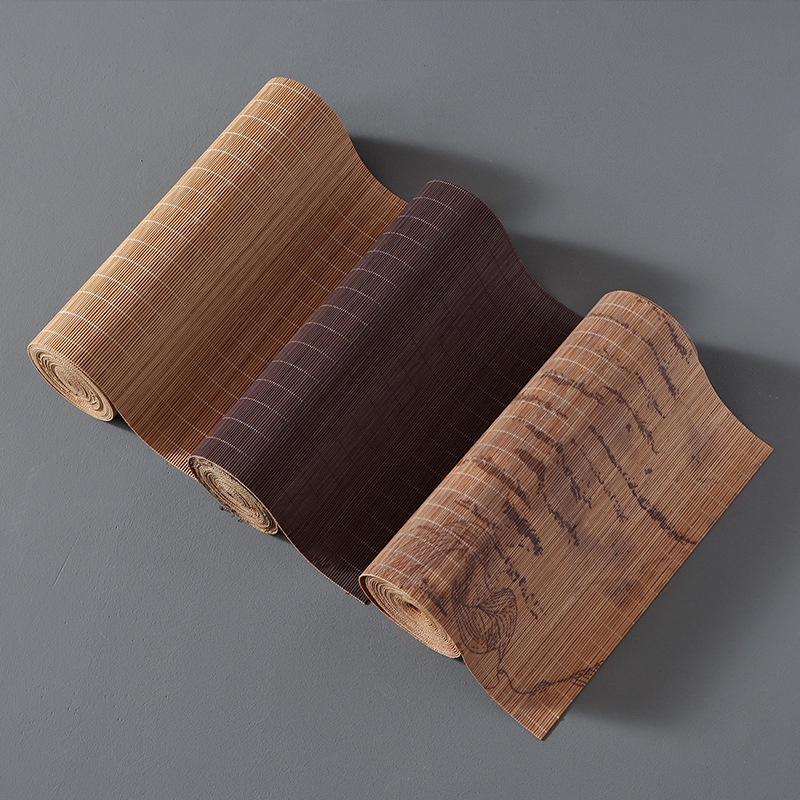 【SEZTO】ผ้าปูโต๊ะชาไม้ไผ่ทอทำมือ กันน้ำ อุปกรณ์ชงชา Bamboo Tea Mat จัดส่ง24ชม ฟรีค่าจัดส่ง