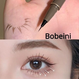 Bobeini อายไลเนอร์แบบน้ํา สีดํา สีน้ําตาล ปากกาอายไลเนอร์ ติดทนนาน กันน้ํา ลิควิด นอนหนอน อายแชโดว์ ปากกา แต่งหน้า ตา |||Ф||