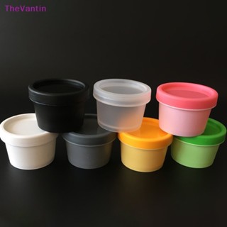 Thevantin ขวดโหลเปล่า พลาสติก เติมได้ แบบพกพา 50 กรัม สําหรับเดินทาง 1 ชิ้น