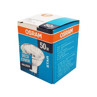 ให้ความสว่าง Osram หลอดไฟ Halogen 44865 / 44870 DECOSTAR 35 / 50W 12V Warm White หน้าปิด