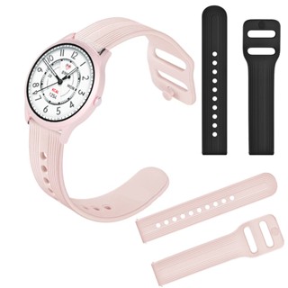 สายนาฬิกาข้อมือซิลิโคน สําหรับ Kieslect Lora Kieslect Lora 2 lady Smart Watch Strap Watchband Bracelet for Kieslect Lora Sport Replacement