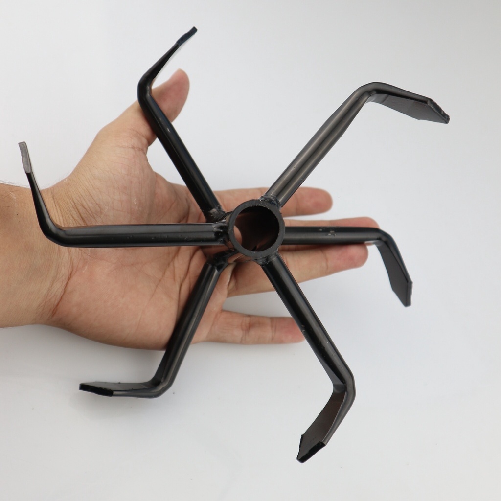 ใบหัวพรวนดิน หัวดายหญ้า ตะกุยดิน (ใบระเบิดดิน) ใส่กับหัวพรวนตัดหญ้าทุกรุ่น รูมาตราฐาน สินค้ารับประกัน By DEETOOLการเกษตร - รูปที่ 2