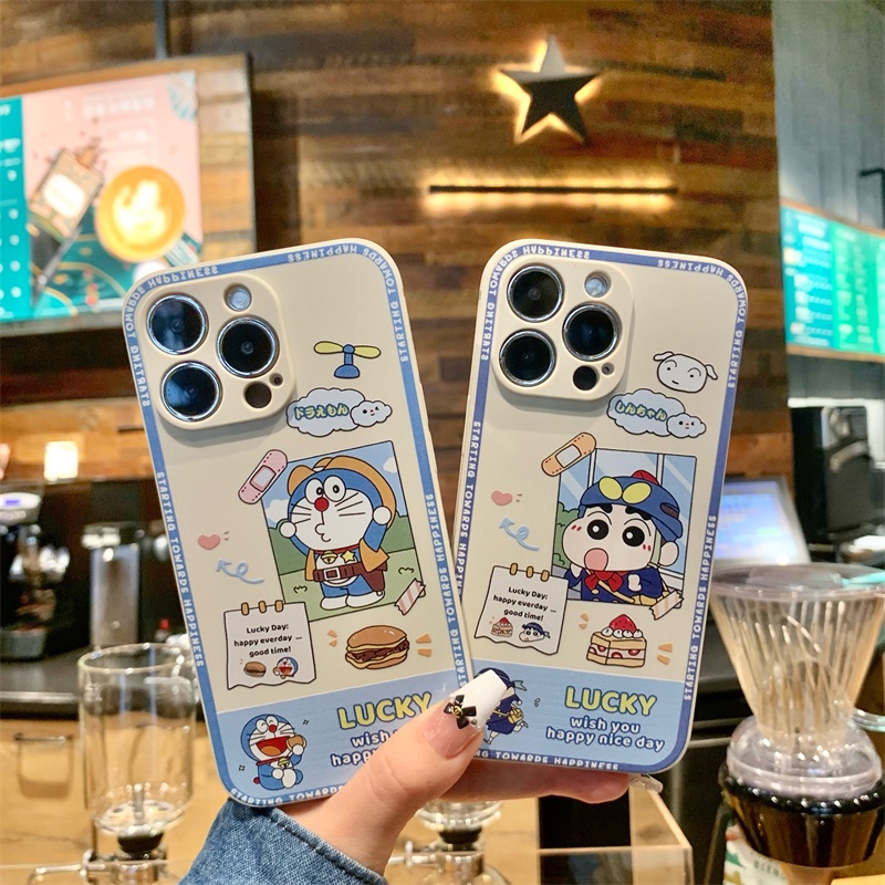 เคสโทรศัพท์มือถือนิ่ม ลายการ์ตูนโดเรม่อน สําหรับ Huawei P20 PRO P30 lite P40 PRO y7 PRO 2019 Y9 prime 2019 Nova 3 3E 3i 4 4E 5T 7i 7 SE 9 SE MATE 20 30 PRO Y7A Y6P Y9S MF131T