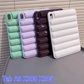 เคสแท็บเล็ตซิลิโคน TPU สําหรับ Samsung Galaxy Tab A8 Case X200 X205 10.5 นิ้ว A8 SM-X200 SM-X205 2021