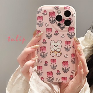 [พร้อมส่ง] เคสโทรศัพท์มือถือ ลายดอกไม้ สําหรับ Apple iPhone 14 13 12 11 PROMAX XS XR XSMAX SE2020 6 7 8PLUS MINI