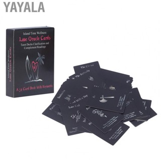 Yayala Fate Divination Cards  54pcs Tarot Card Decks  for Family Party