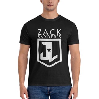 เสื้อยืด พิมพ์ลาย Justice League Zack SnyderS แฟชั่นสําหรับผู้ชาย