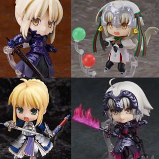 โมเดลฟิกเกอร์ อนิเมะ Fate Grand Order Nendoroid 363 Saber Alter 121 Saber 815 Santa Lily 766 Joan of Arc Change Face Articulado