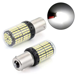 ไฟเบรกท้ายรถยนต์ LED 1156 144SMD ป้องกันการสั่นไหว 2 ชิ้น