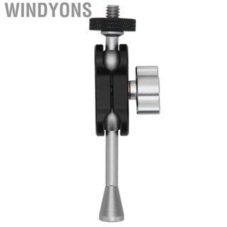 Windyons 3.5in Adjustable Articulating Friction Magic Arm with 1/4"-20 Thread for  Tripod Cage Fill Light Microphone LCD