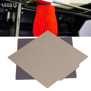 Leo310 แผ่นเหล็กยืดหยุ่นสองด้าน PEI Powder Magnetic 3D Printer Build Plate Platform 220x220mm