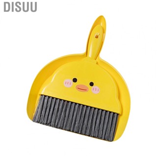 Disuu Mini Broom Dustpan Set  High Density Bristles Desktop Broom Dustpan Set Recessed Snap Design Compact Ergonomic 2 in 1  for Bedroom for Table