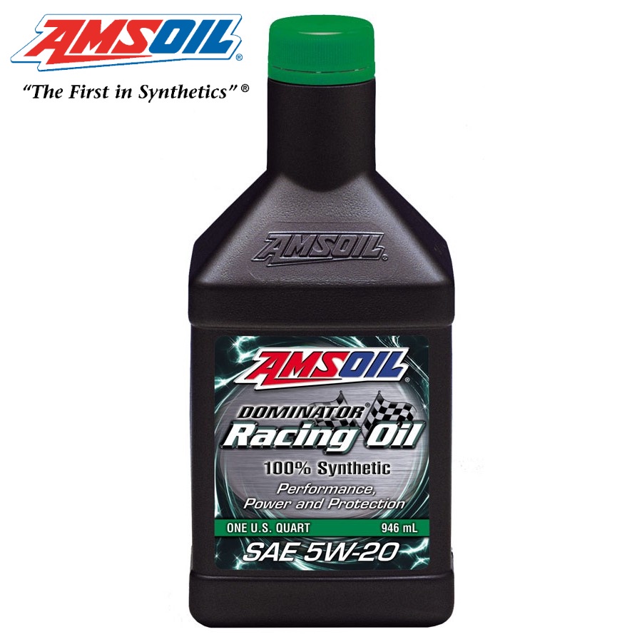 RD20-QT AMSOIL DOMINATOR SYNTHETIC 5W20 RACING OIL 1QT