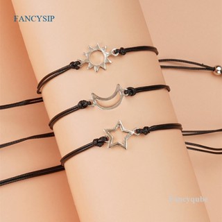 Fancy 3 ชิ้น / เซต สร้อยข้อมือ มิตรภาพ การ์ด ระยะไกล ความสัมพันธ์ สัญญา สร้อยข้อมือ ปาร์ตี้ ของขวัญวันเกิด สําหรับเพื่อน พี่สาว