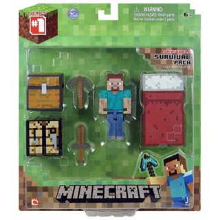 ฟิกเกอร์ตัวต่อ MINECRAFT MINECRAFT ของเล่นสําหรับเด็ก