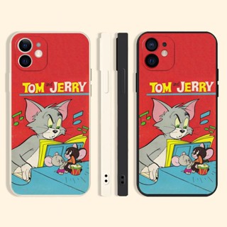 cat and mouse เคสไอโฟน 14 plus X Xr Xs Max cover iPhone 7 8 Plus Se 2020 8พลัส เคส iPhone 13 12 11 promax case