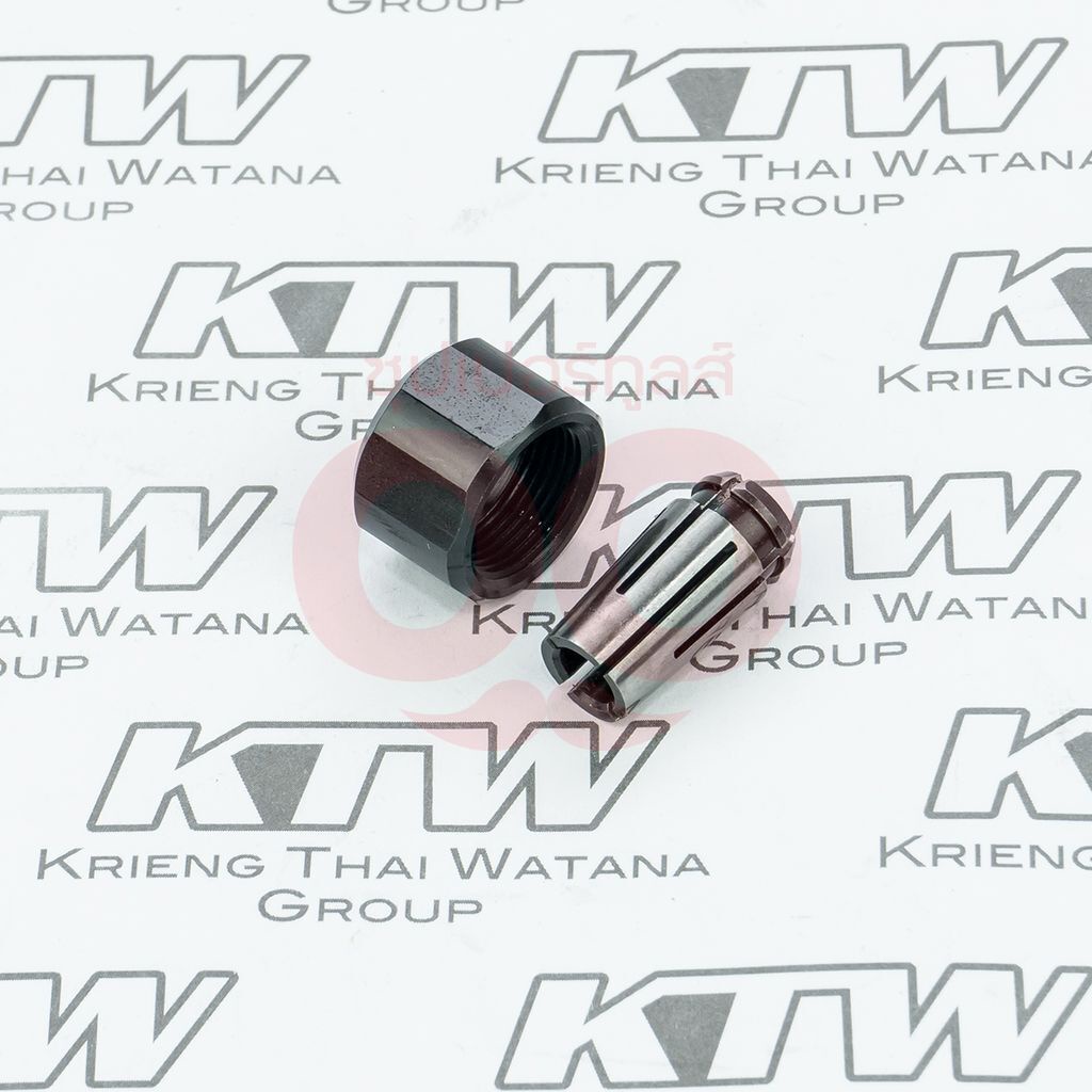 MAKITA มากีต้า MP193012-1 อะไหล่GD0800C#1,2 COLLET CONE 6+NUT NO.1,2 COLLET CONE 6 FOR GD0800C Code 